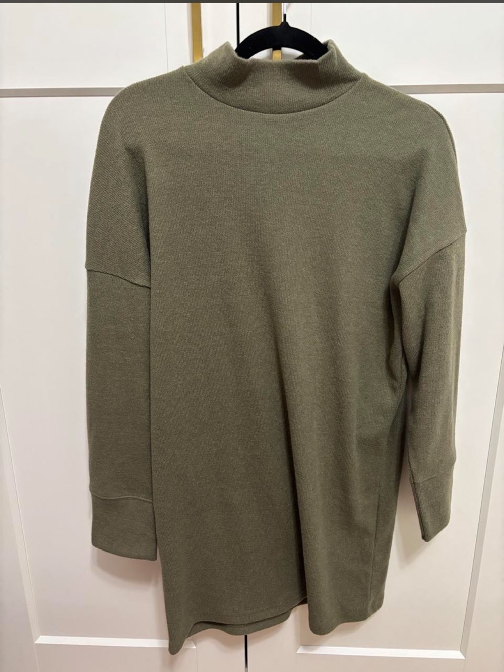 Abercrombie & Fitch Olive Turtleneck Sweater dress